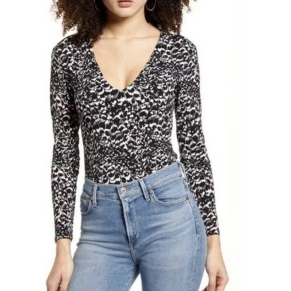 LEITH XXS bodysuit long sleeve; best fit